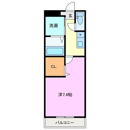 益生駅 徒歩63分 2階の物件間取画像